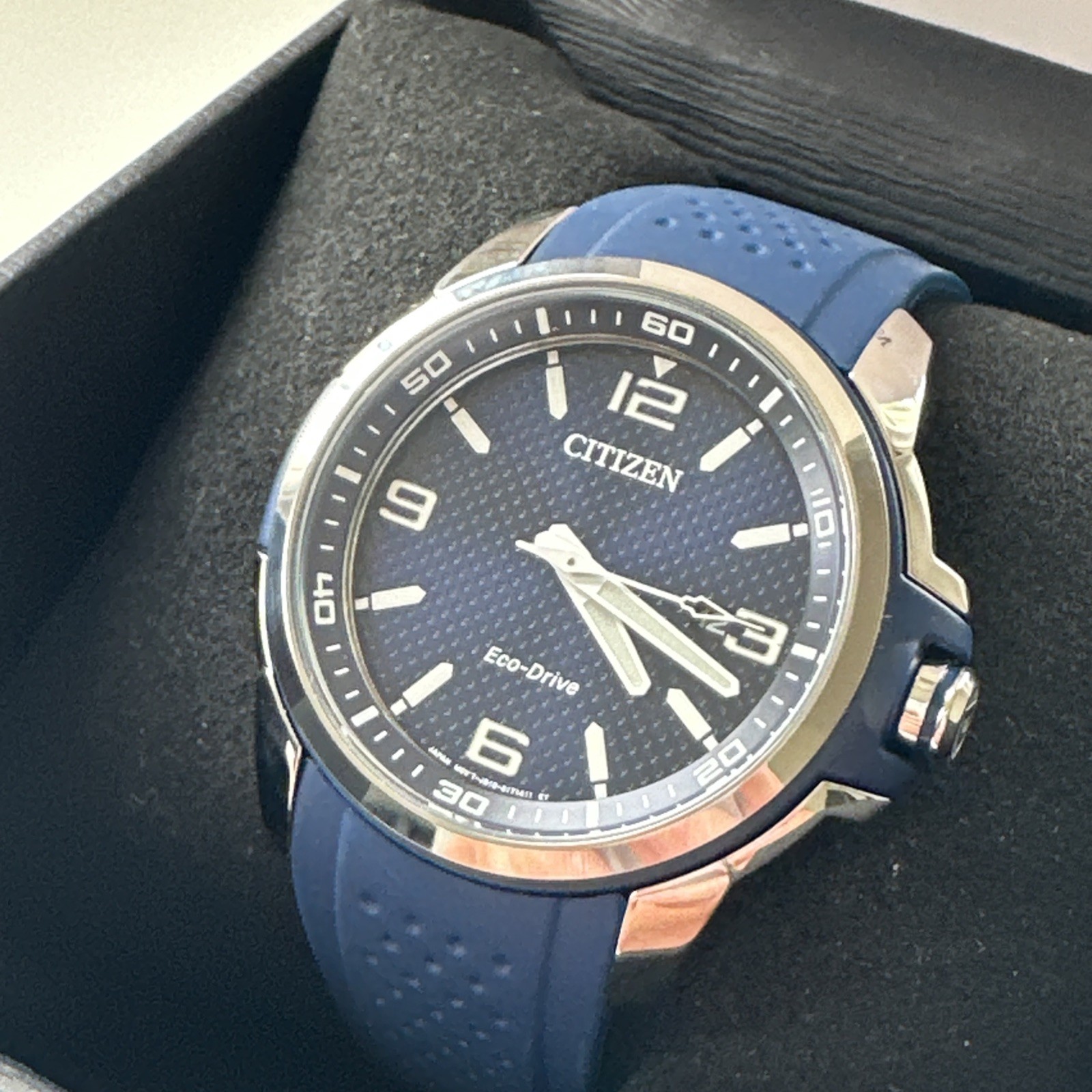 Citizen Mens Sport Casual Date Eco-Drive Watch 44MM AW1158-05L
