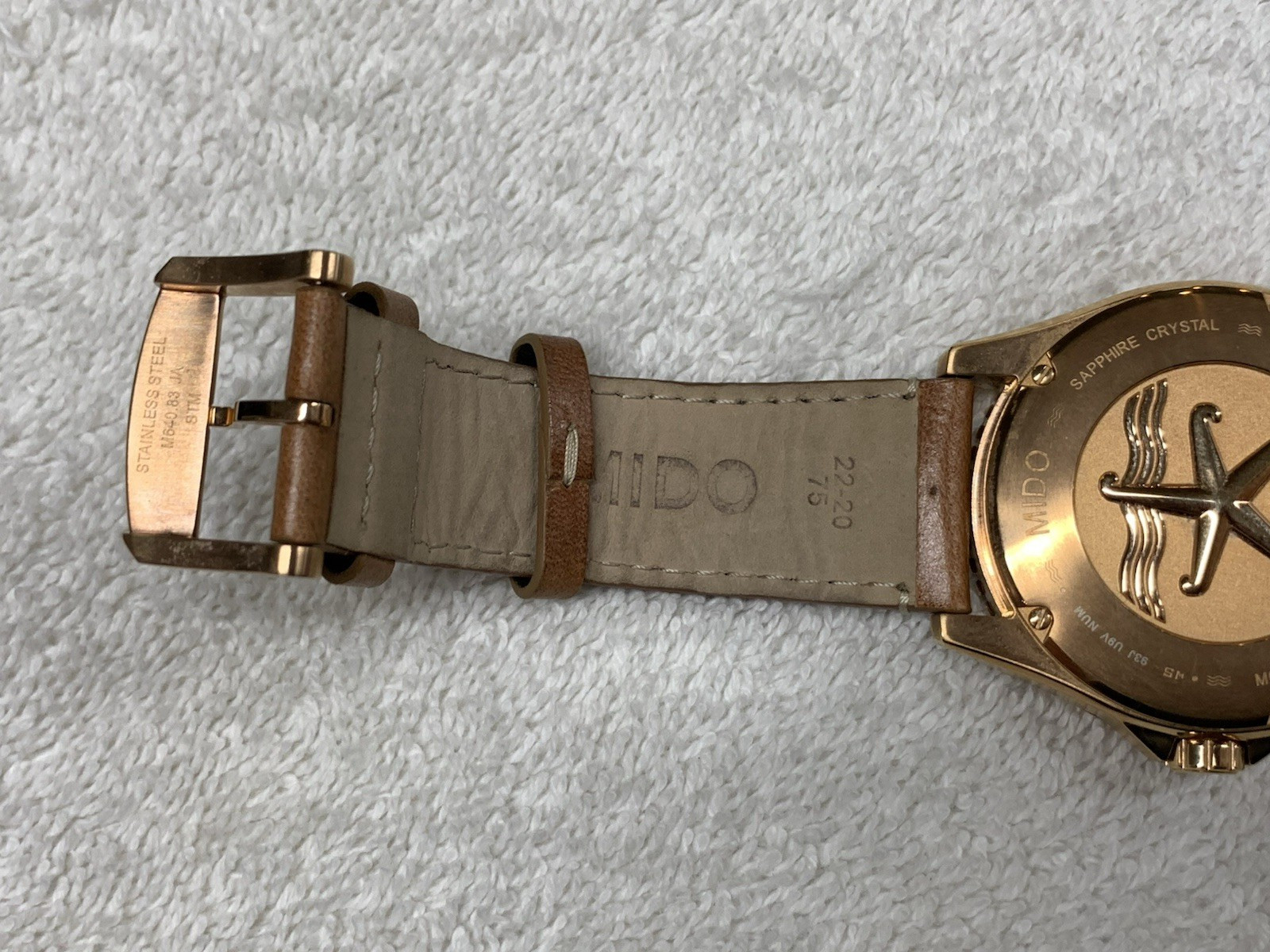 Mido Ocean Star Rose Gold Stanless Steel Green Automatic Watch