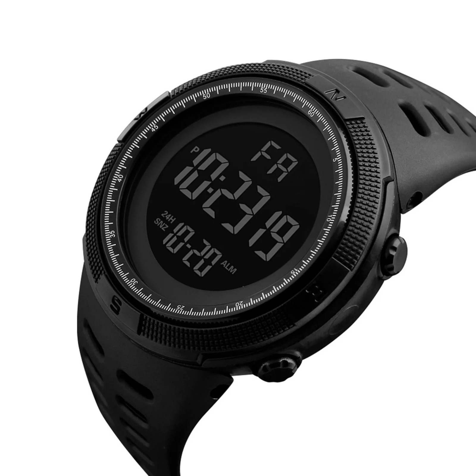 Men’s Digital Sports Watch Waterproof LED Alarm Stopwatch Outdoor Army Watch