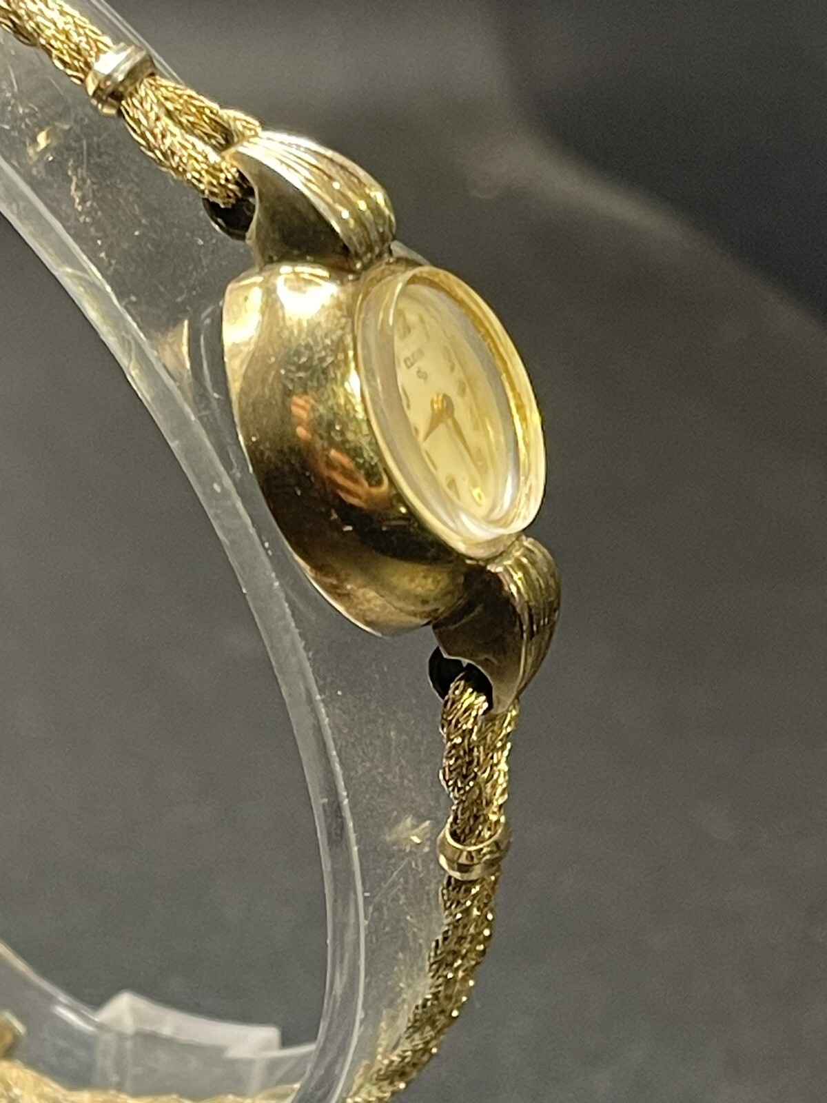 ELGIN Vintage Women watch w10krgp bezel 17 Jewels  finesse usa 1/20 10k GF Band