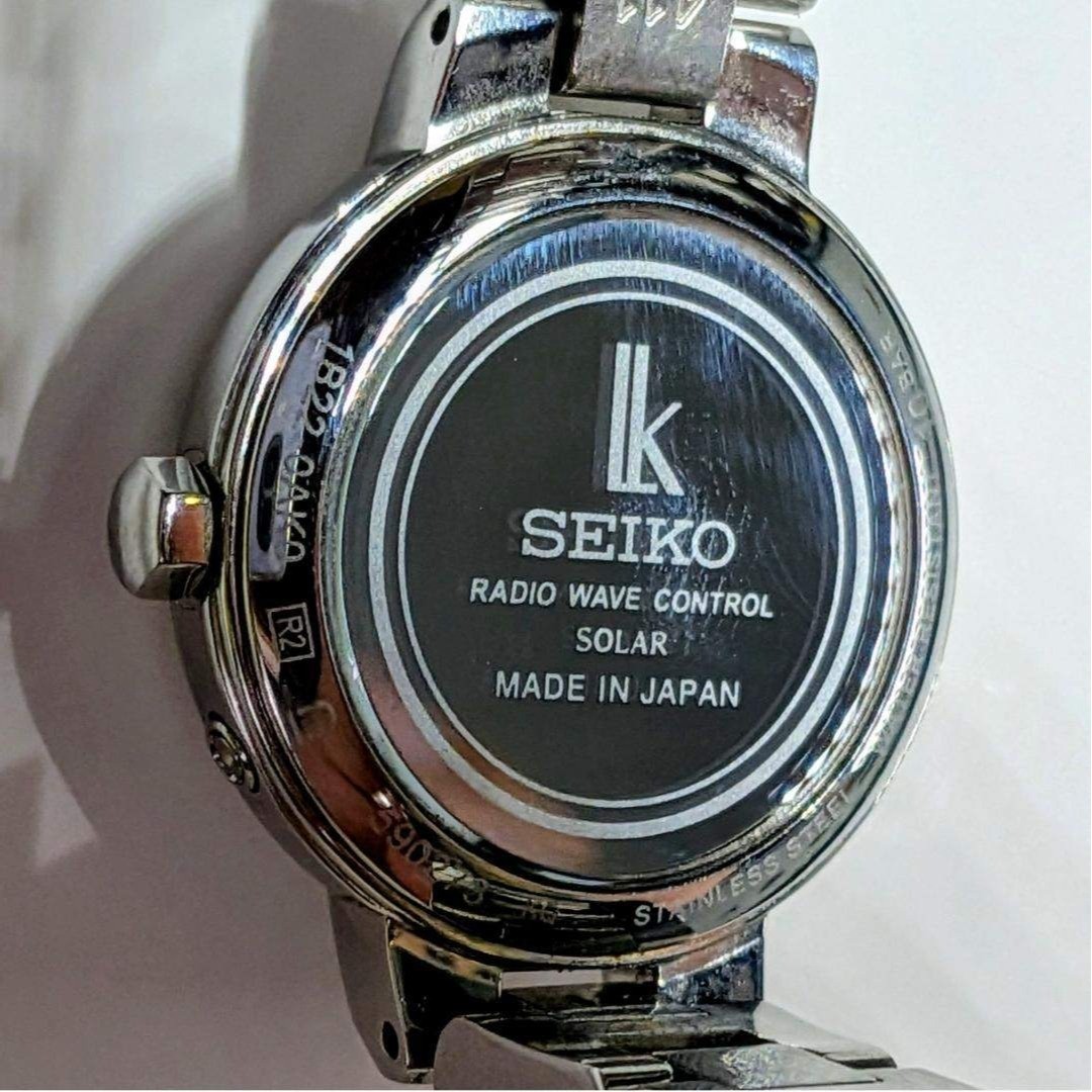 Beautiful Condition SEIKO Ladies’ Wristwatch LUKIA Lk All Silver Cute