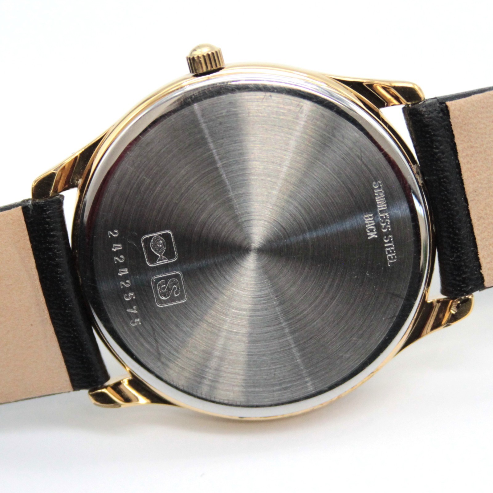 [NEAR MINT] LONGINES 6998.1.150 Gold Dial 32mm Quartz Men’s Watch JAPAN A551