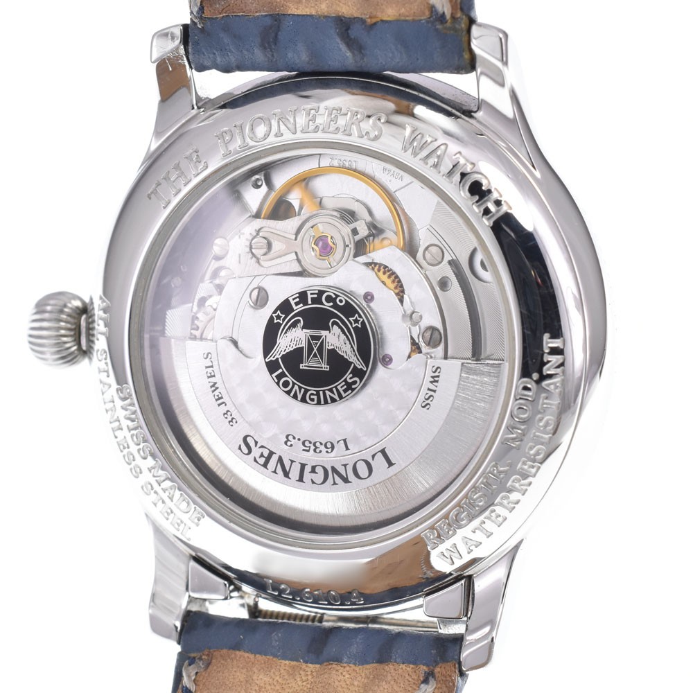 with paper LONGINES Lindbergh Hour Angle L2.610.4 Automatic Men’s Watch M#148711