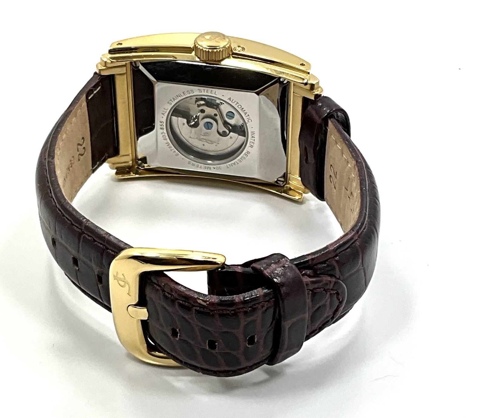 Jacot Automatic Men’s Watch Gold Tone