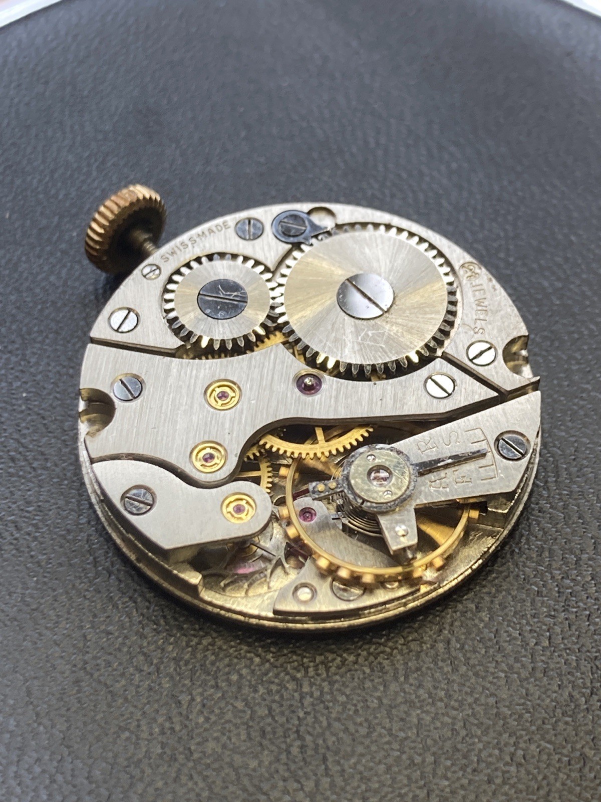 Vintage 1940s O. Maire cal. OM 125 – Rare Swiss Watch Movement – Spares/Repairs
