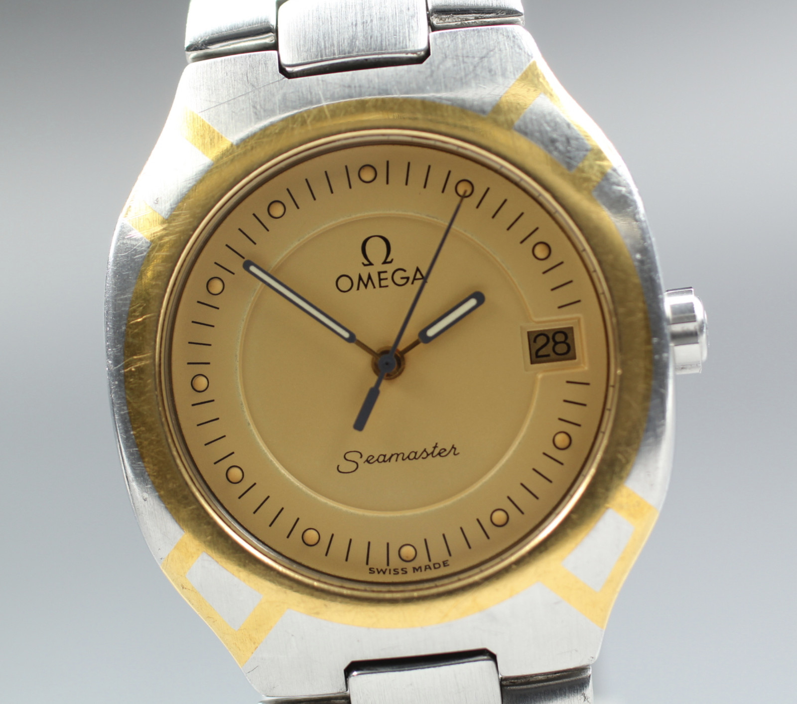 Vintage OMEGA Seamaster Polaris 396.1022 Cal.1441 31mm Quartz Men’s Watch