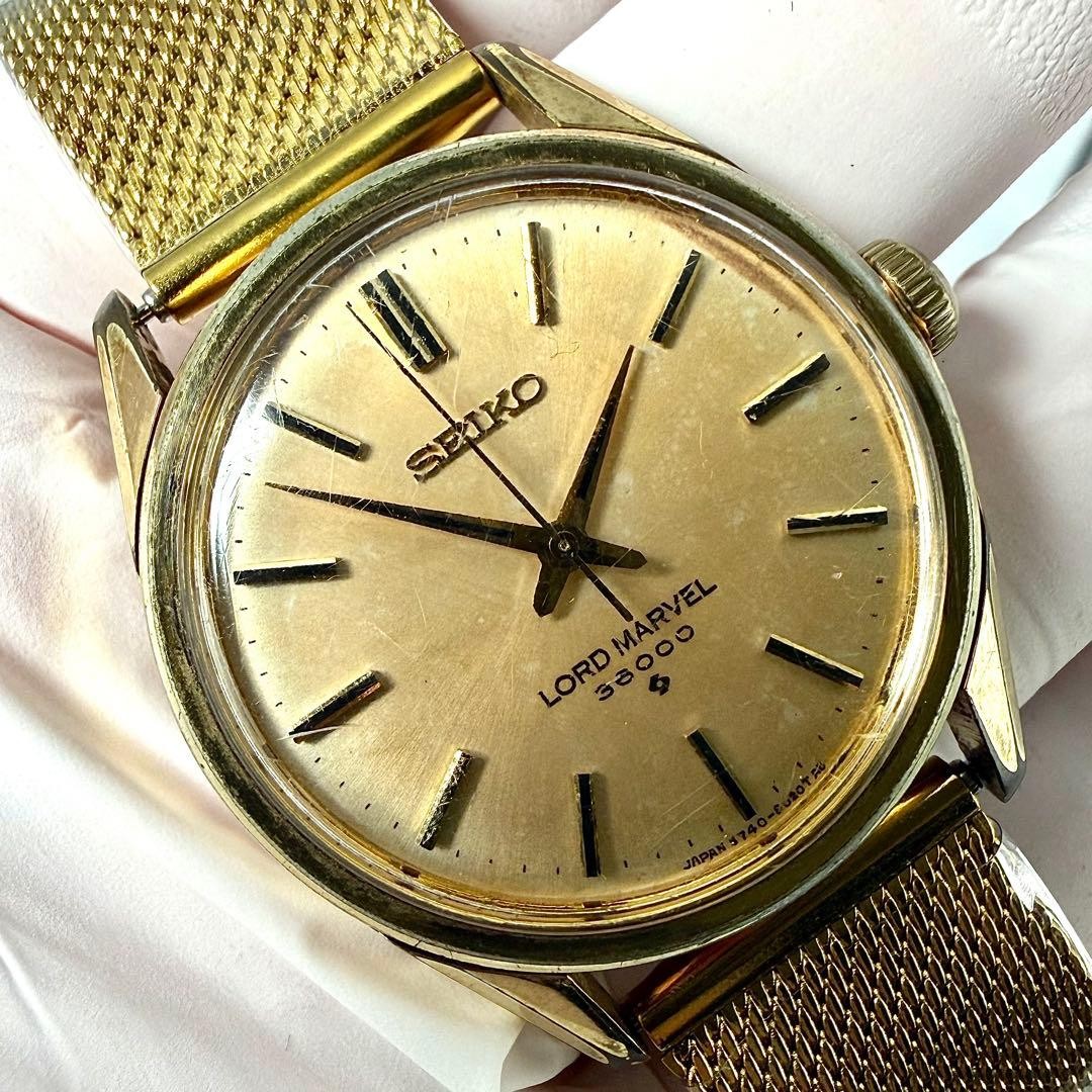 SEIKO Road Marvel 5740 8000 Wristwatch with new belt and operational
