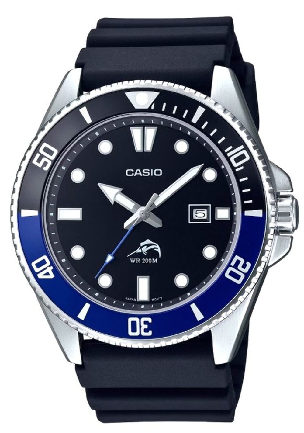 Casio MDV106B-1A1 Men’s Duro 200 Diver’s Watch MDV-106 Black