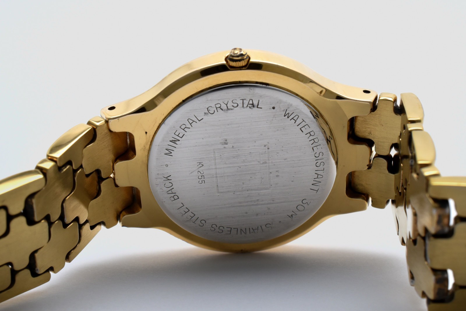 [Exc+5] TISSOT Triple Calendar K255 Gold Pointer Date Moonphase Men Quartz Watch