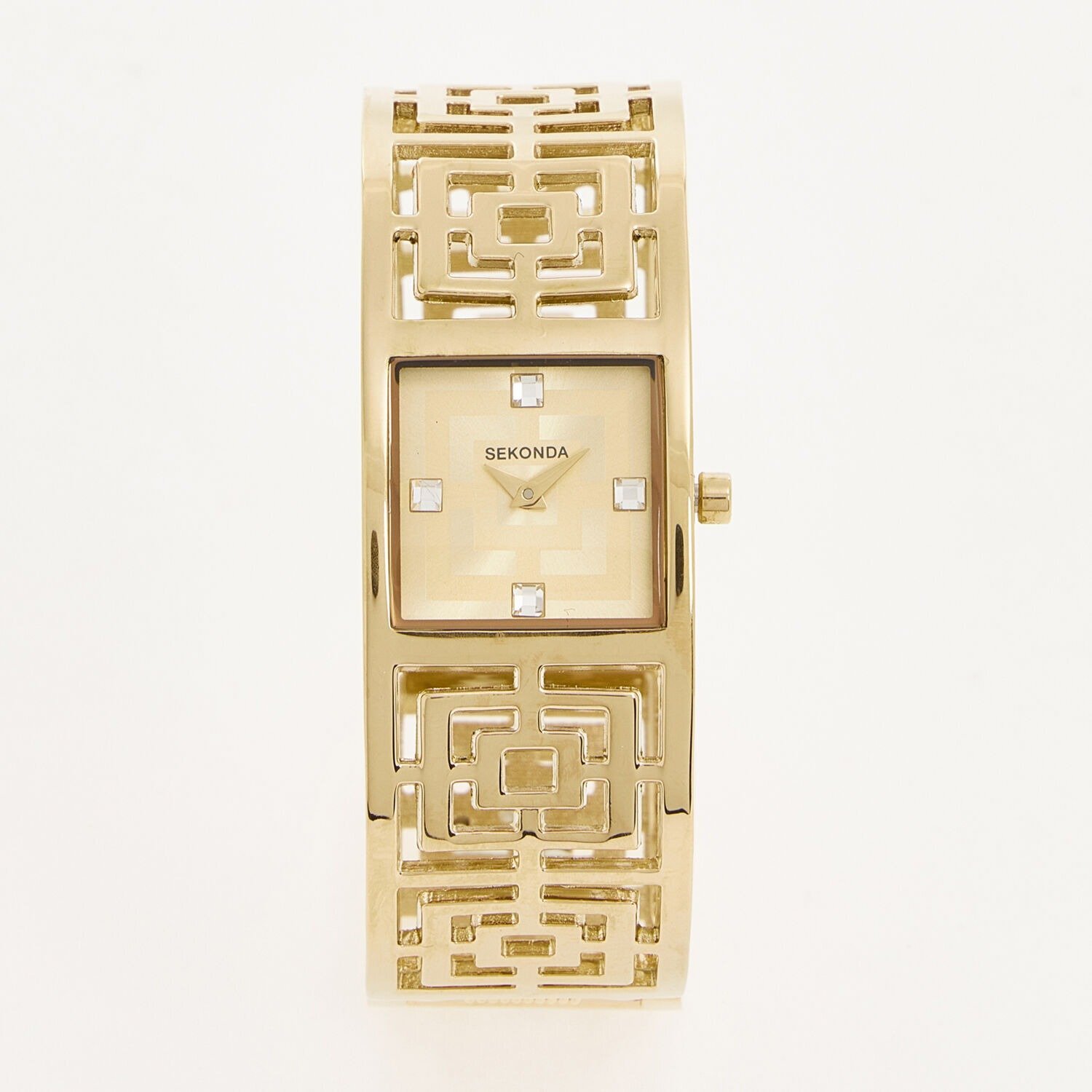 Sekonda Ladies 40310 Grecian Watch Gold Case & Alloy Bracelet Champagne Dial