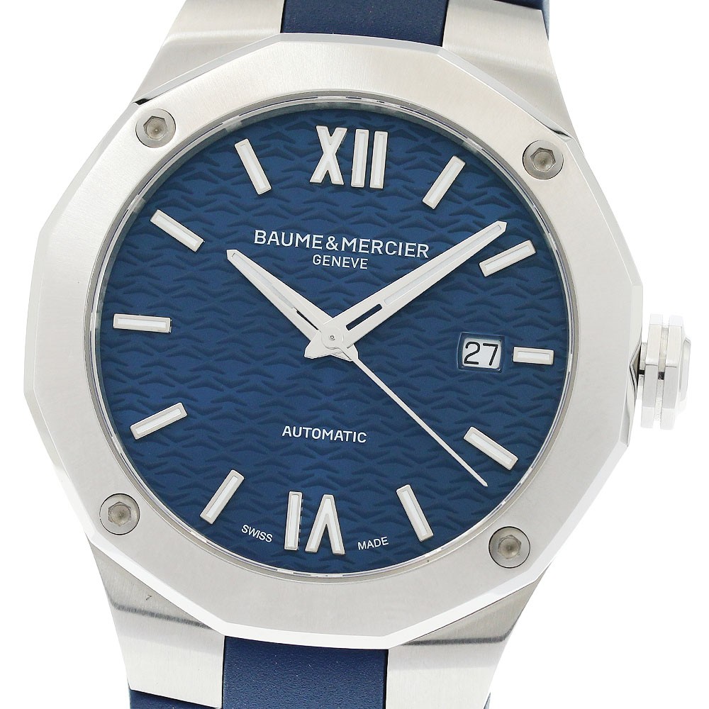 Baume & Mercier Riviera M0A10619 Date Blue Dial Automatic Men’s Watch_952647