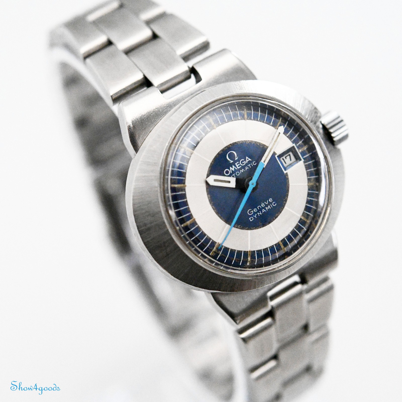 Omega Genève Dynamic Ref. ST 566.015 Cal 684 Automatic Geneve Bullseye – 1971