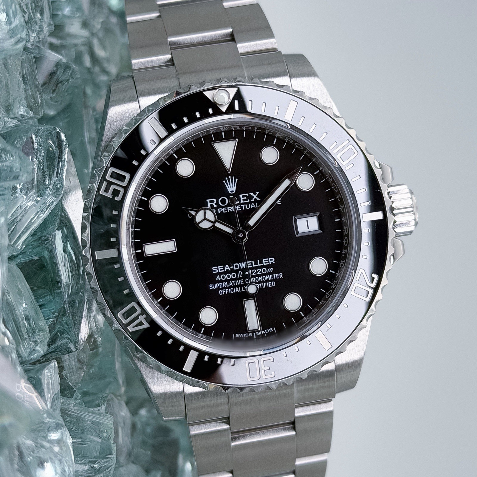 2024 CPO Rolex Sea-Dweller 4000 “SD4K” Full Set Plus Rubber B Strap – 116600