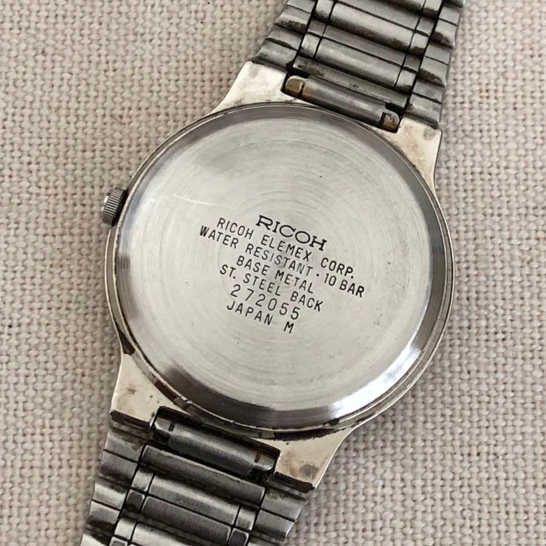 Ricoh Quartz Watch 32 mm 16-21 cm Battery Replaced