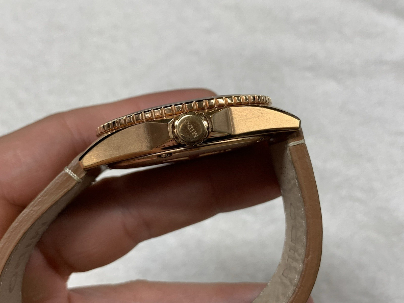 Mido Ocean Star Rose Gold Stanless Steel Green Automatic Watch