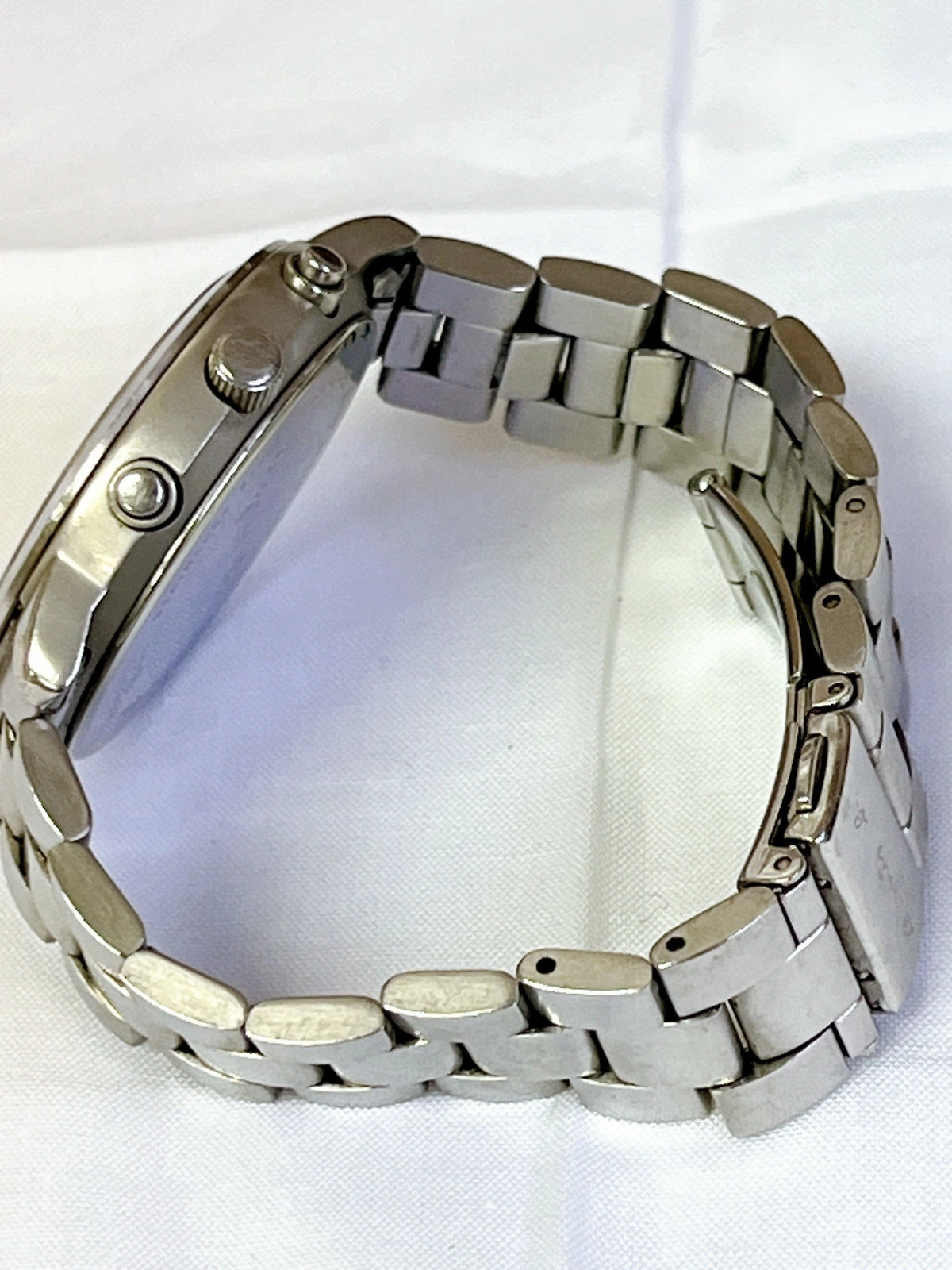 [A1R] agnes b. Wristwatch Unisex Silver Blue V654-6100 [z3p]