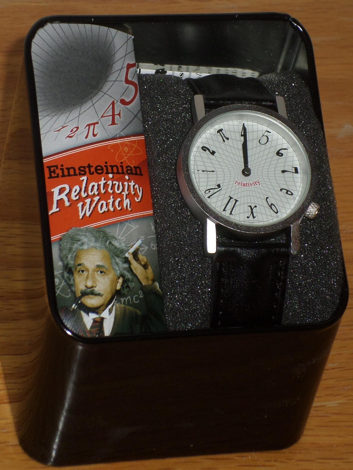 RELATIVITY WATCH TEMPUS FUGIT NEW IN BOX Rotating Dials Philosophers Guild