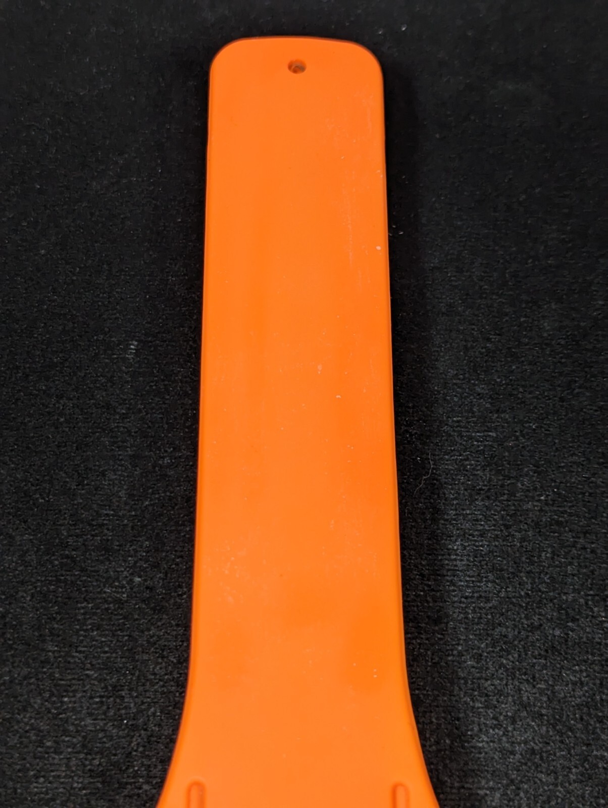 Winky Silver Tone Orange Dial Slap On Band Watch