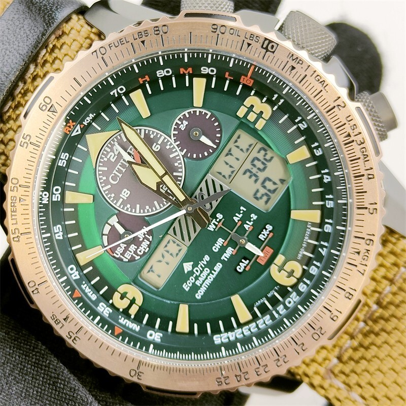 CITIZEN PROMASTER Eco-Drive radio-controlled watch SKY series watch JY8074-11X