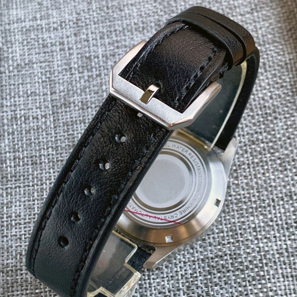 Pilot 39mm Tandorio Black Dial Sapphire Glass Japan NH35A Automatic Mens Watch