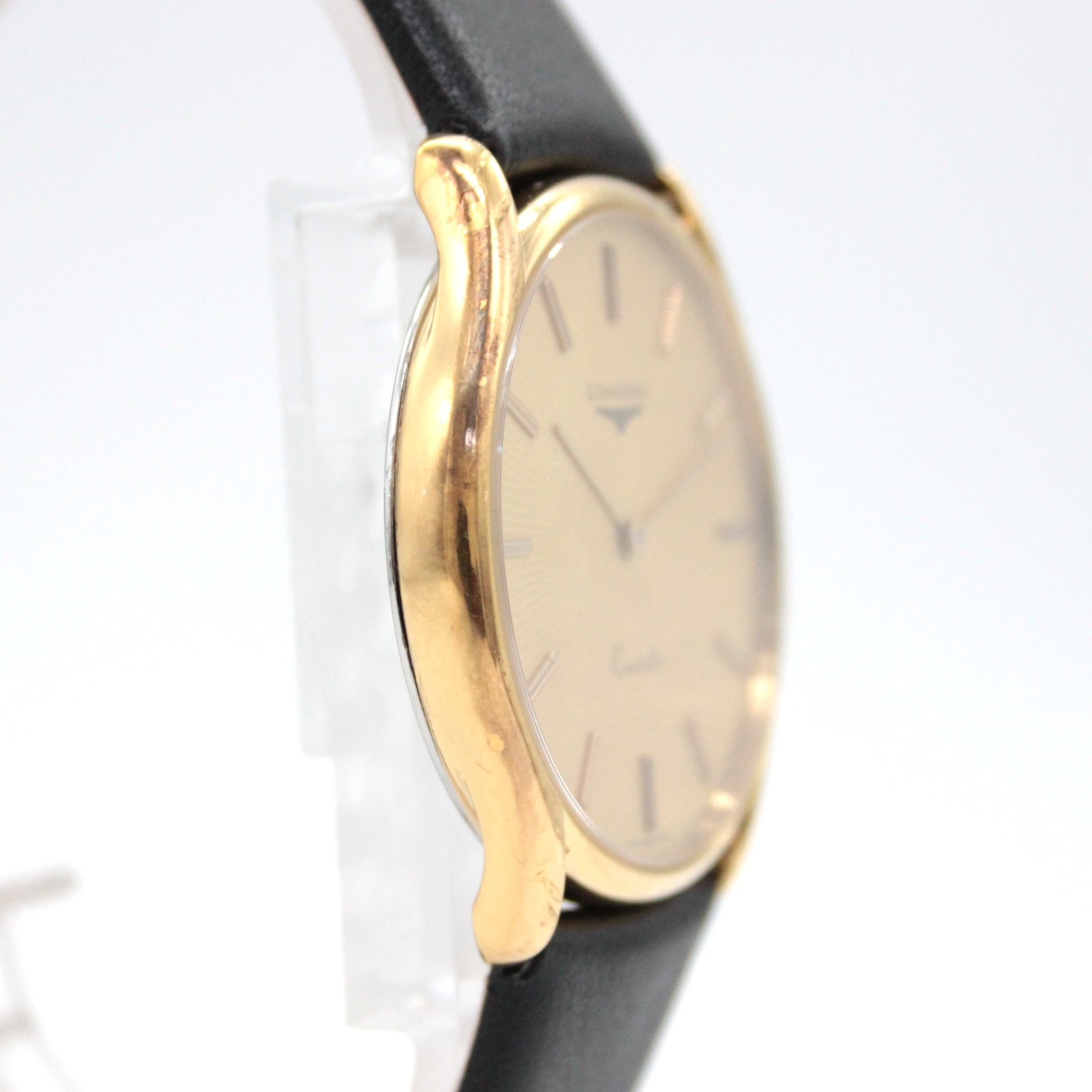 [NEAR MINT] LONGINES 6998.1.150 Gold Dial 32mm Quartz Men’s Watch JAPAN A551