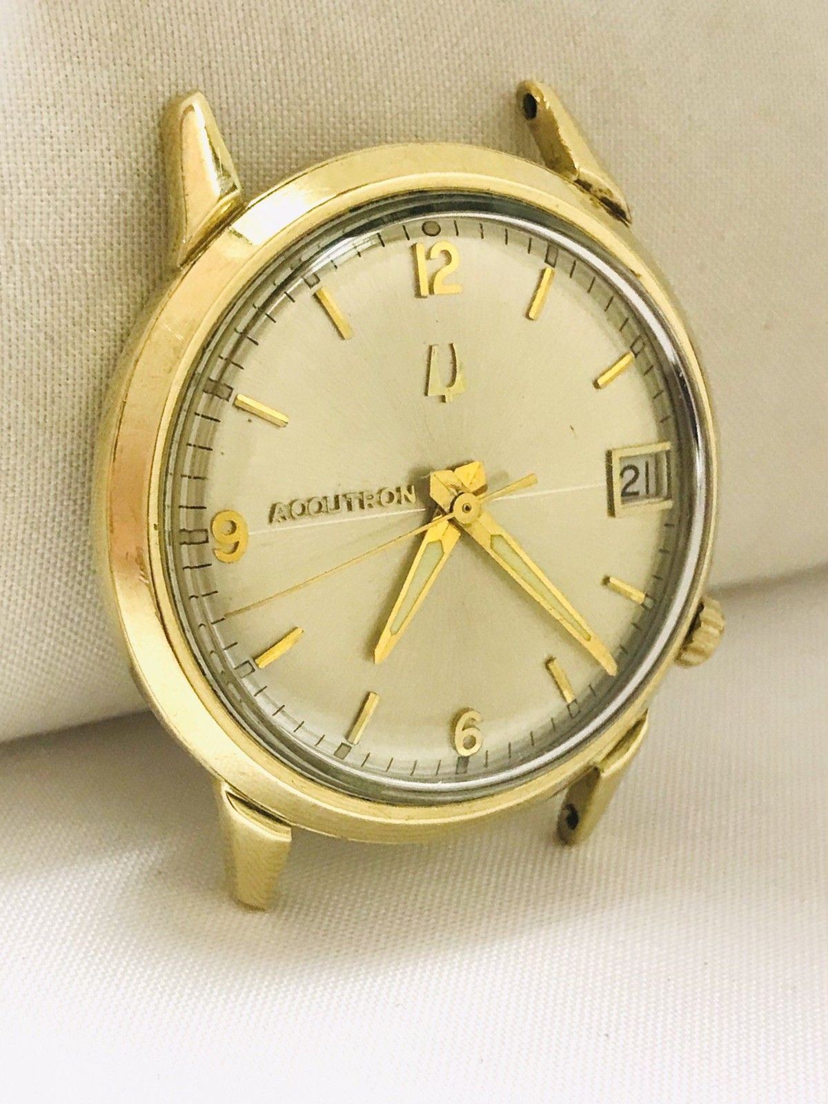 VINTAGE 1966 MEN’S 14K GOLD FILLED BULOVA ACCUTRON WATCH