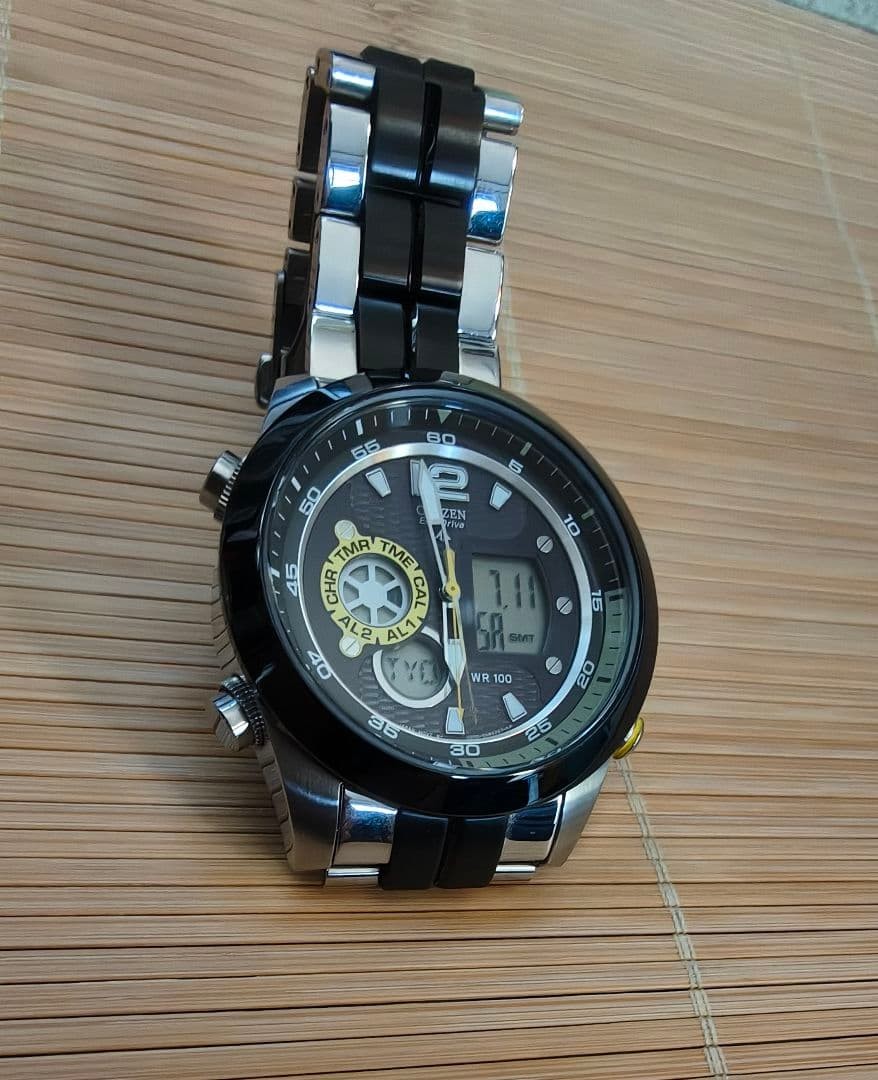 Citizen Eco-Drive JZ1005-58E Men’s Ana-Digi Watch Used