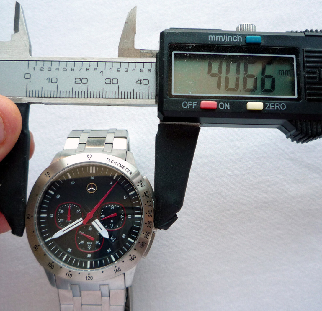 Mercedes Benz DTM AMG Motorsport Racing Driver Accessory Sport Chronograph Watch