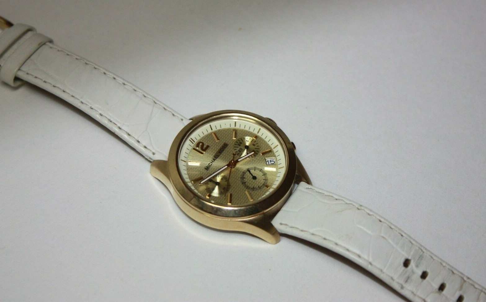 Michael Kors Women’s Gold Tone Chronograph Multi-Dial Watch MK-5285 [061GRA]
