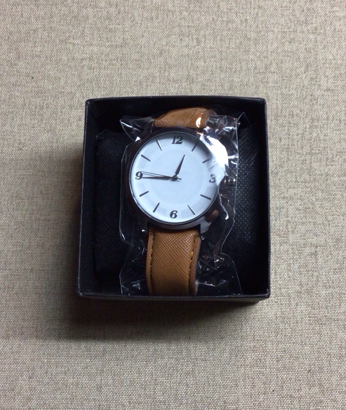 Men’s Large Face Wristwatch No Brand Needs Battery