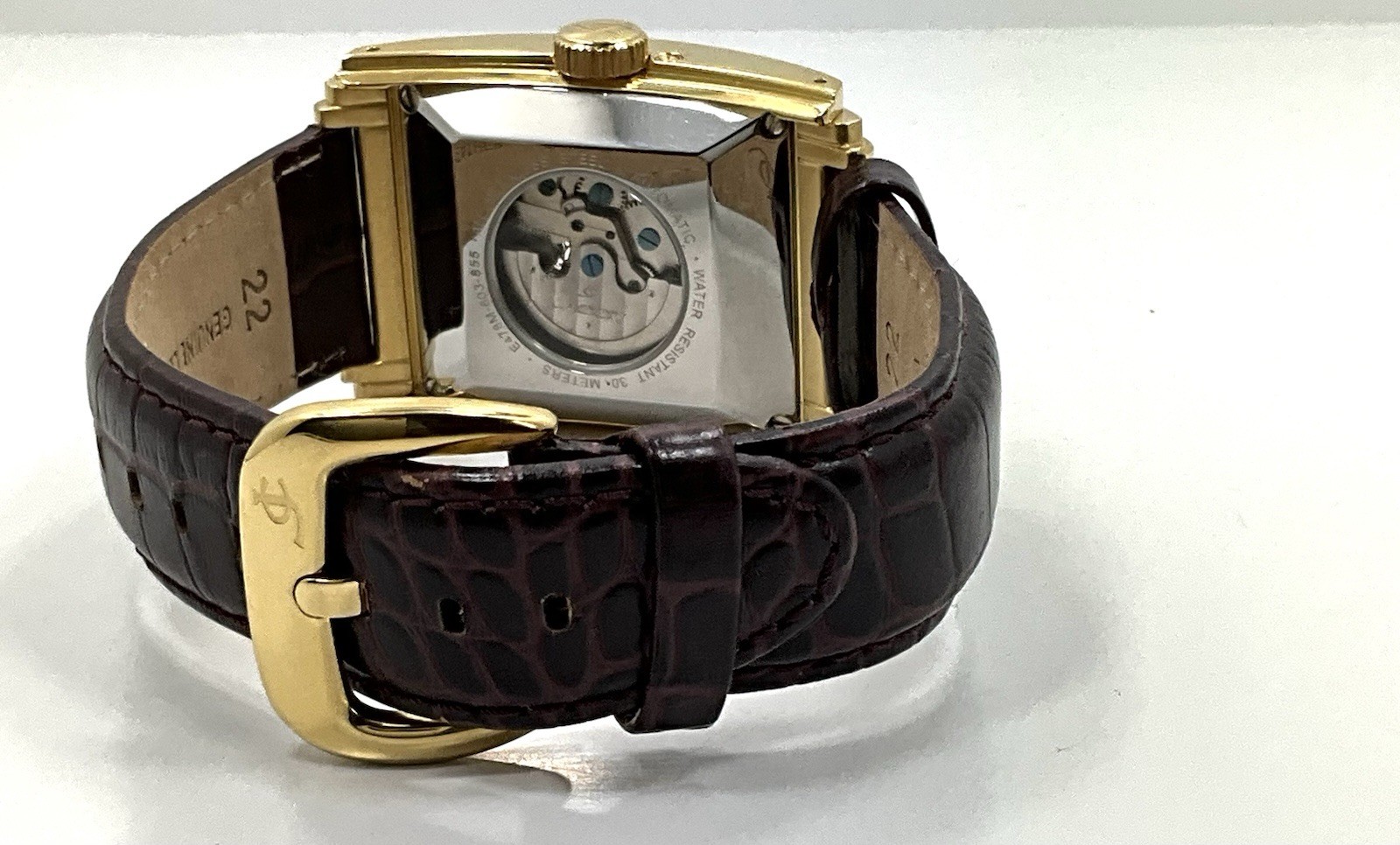 Jacot Automatic Men’s Watch Gold Tone