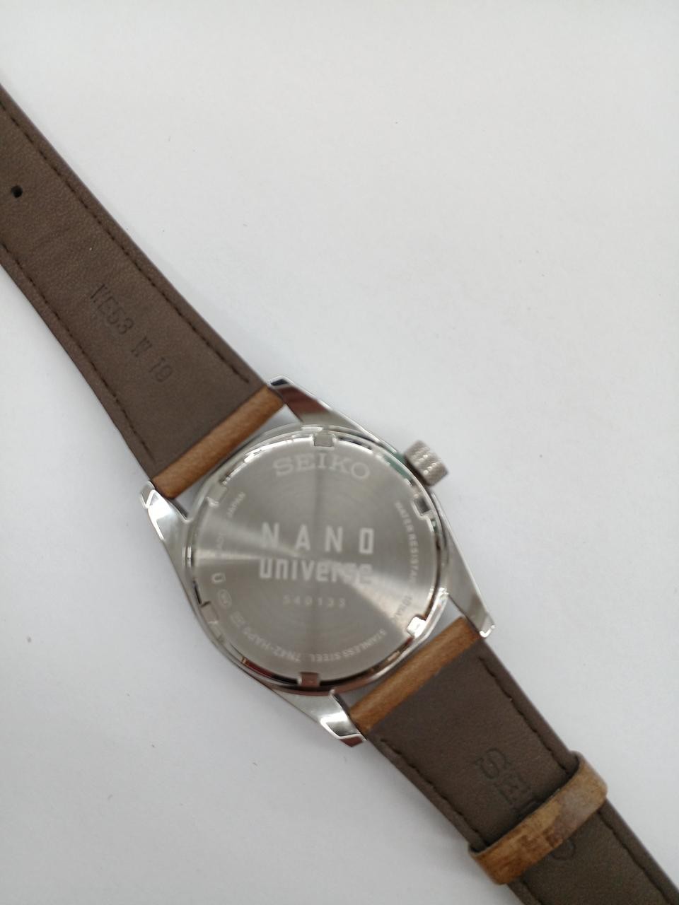 SEIKO 7N42-HAP0 SZQV040 Nano-universe Collaboration Watch Case Width 1.54 inches