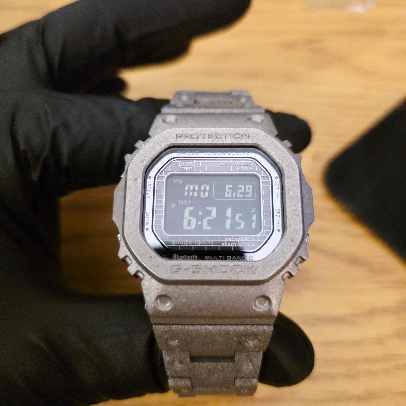 Casio GMW-B5000PS-1JR Recrystalized Silver 40th Anniversary