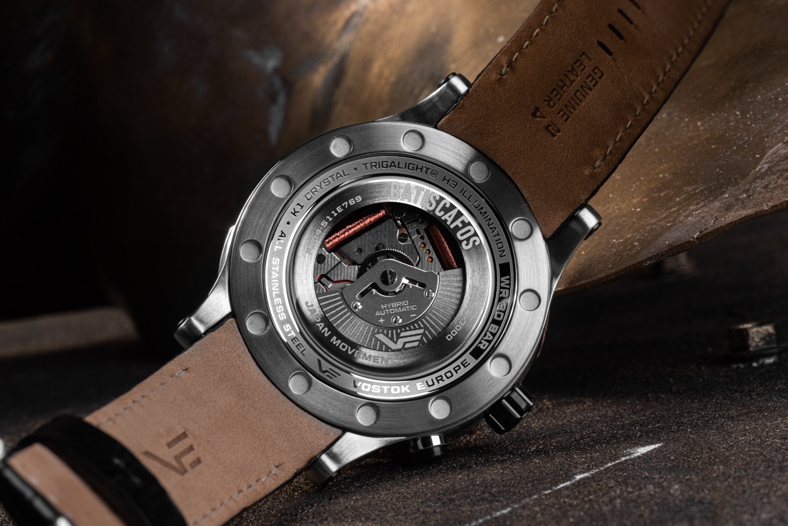 Vostok-Europe BATISCAFOS PX84-511E769B Hybrid Automatic 300M Bracelet