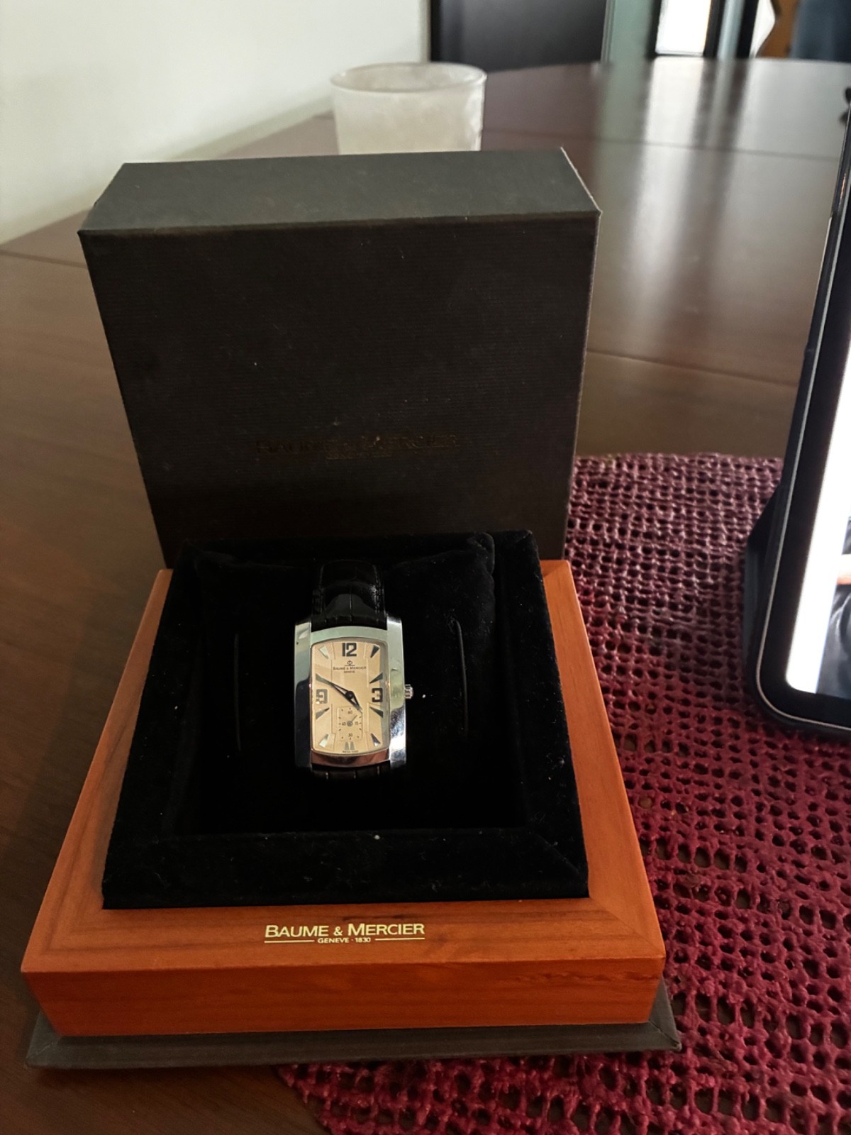 BAUME & MERCIER MENS WATCH XL