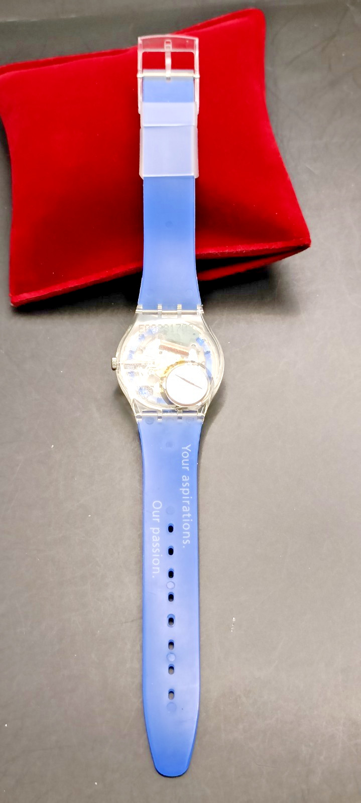 Vintage SWATCH ACCESS Zurich Financial Services Skeleton Watch-VGC/Working