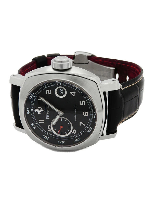 Panerai Ferrari GranTurismo FER00001 Stainless Steel Leather 44mm Men’s #TW235