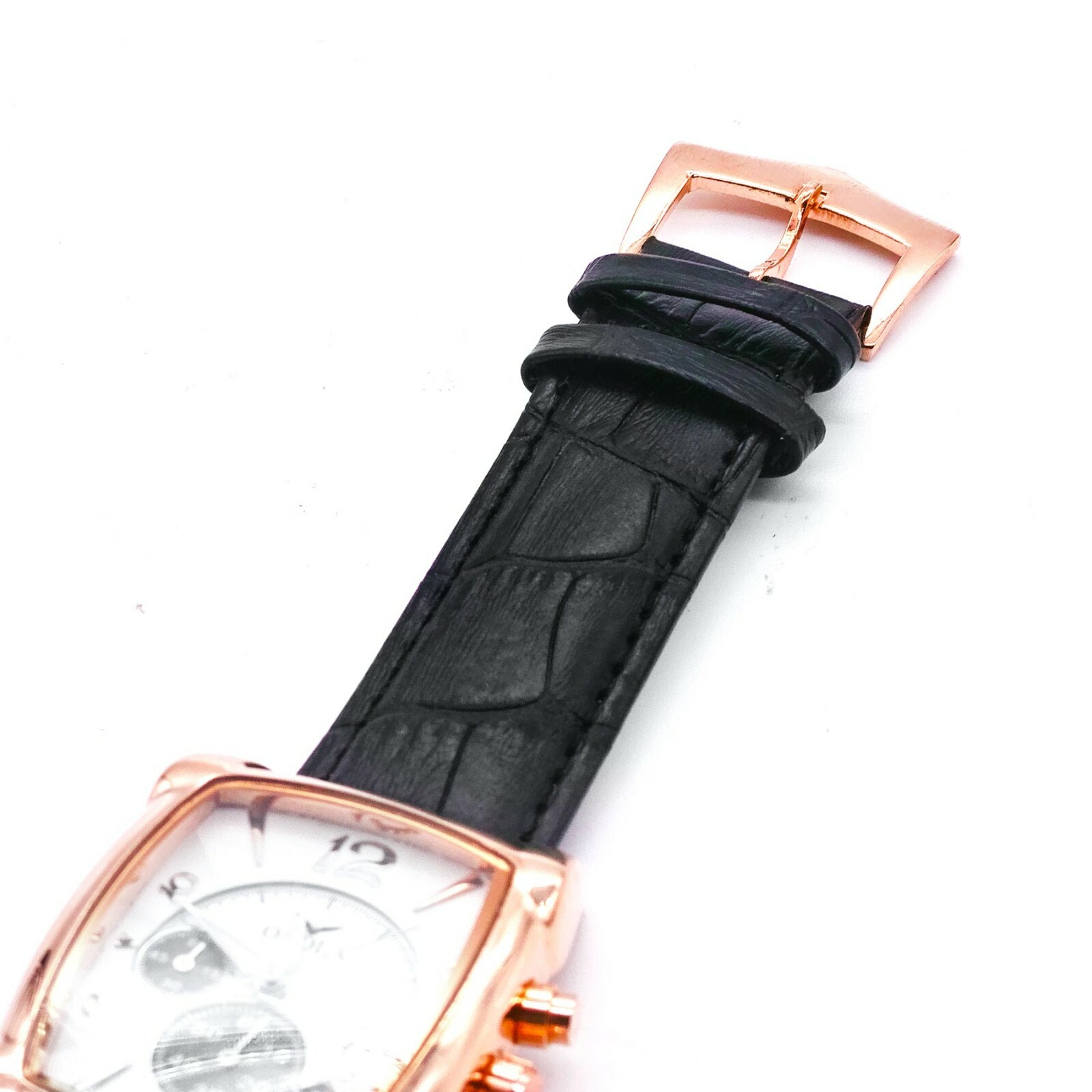 Watch CHRONOLOGIST Gold, White, Black. USA Shipping NEW STYLE Great Retro Look