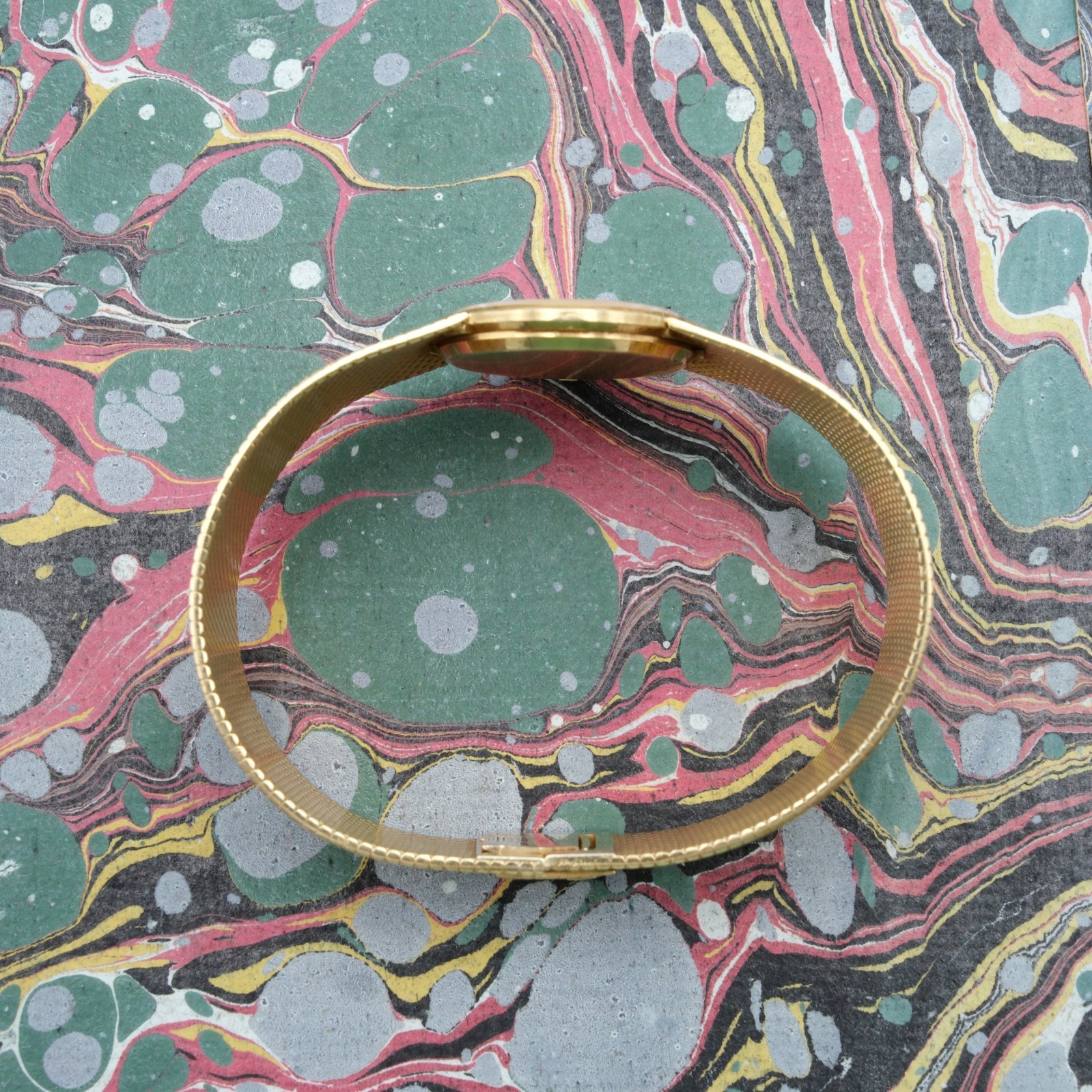Piaget 924 B11 18K Yellow Gold Ultra Thin Bracelet Watch c.1970 Vintage – 49.6 g