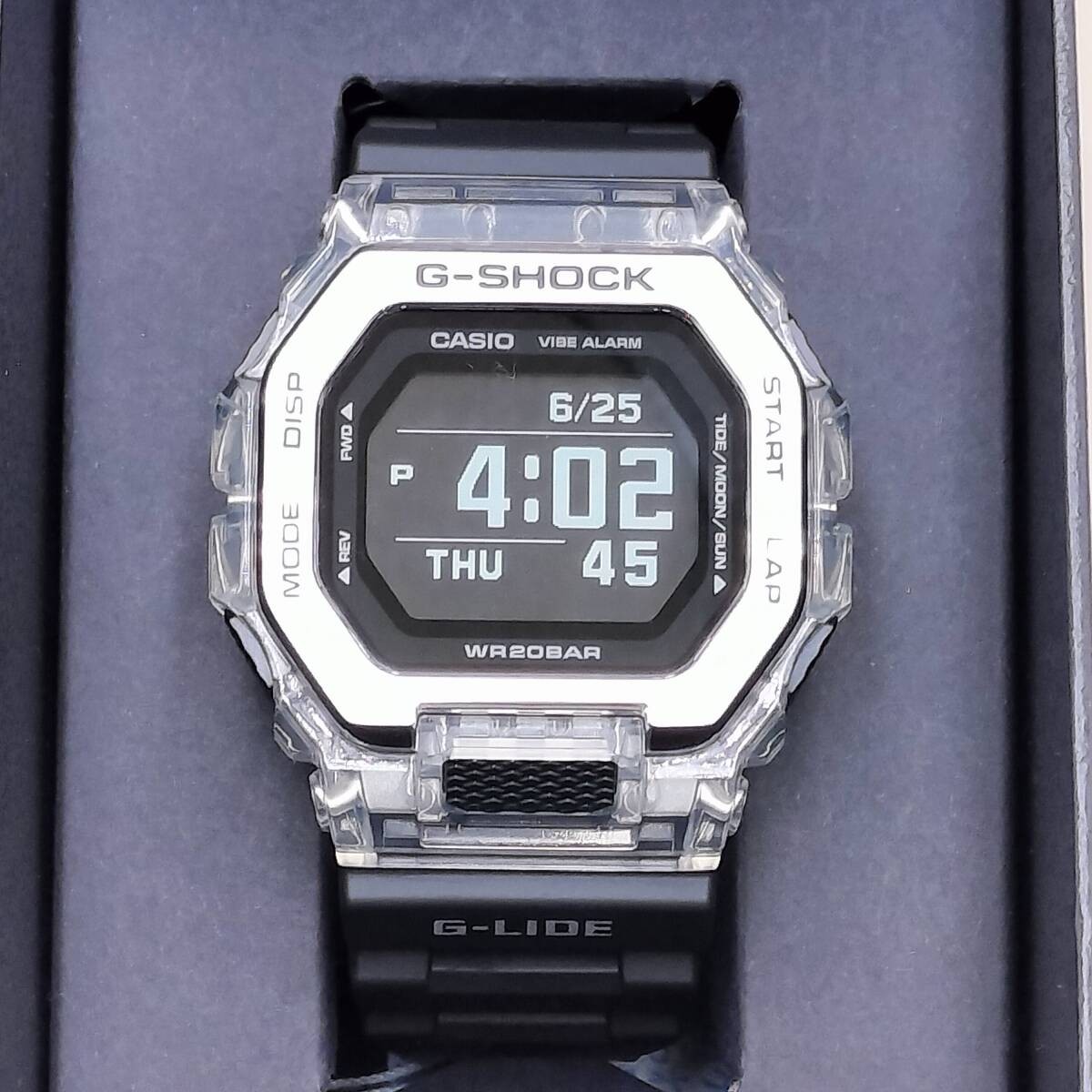 G-Shock CASIO LIDE BX 100S 1JF Bluetooth Tide raph MIP LCD 20 ATM Water Resis