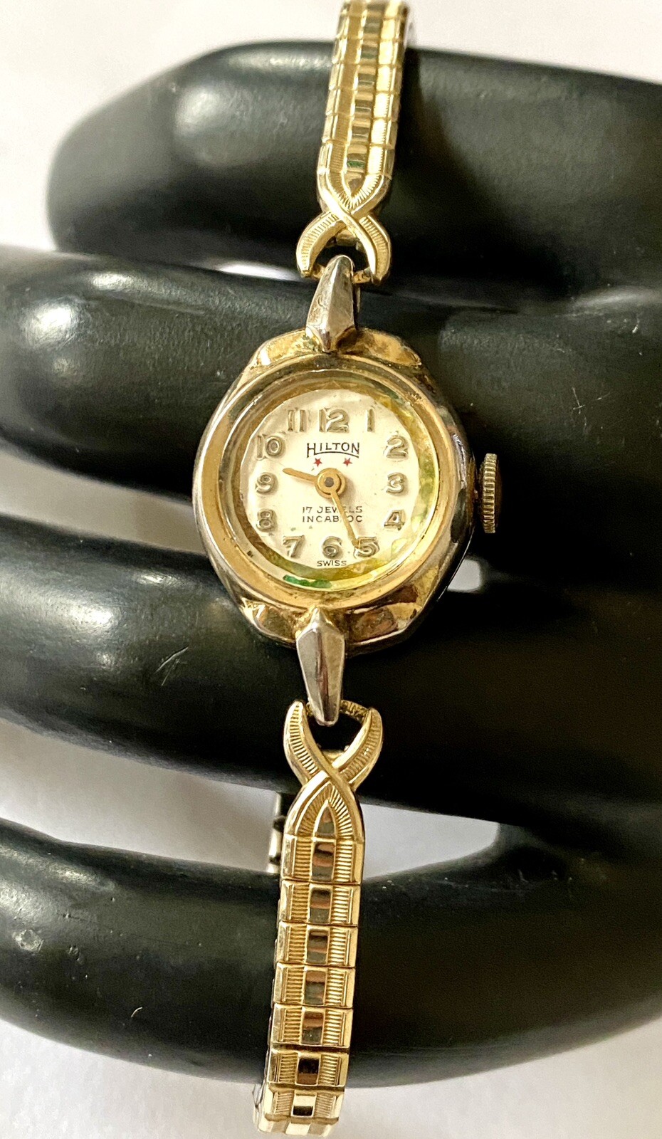 Hilton Incabloc Antimagnetic 17 Jewels Swiss Watch WC 160-44J