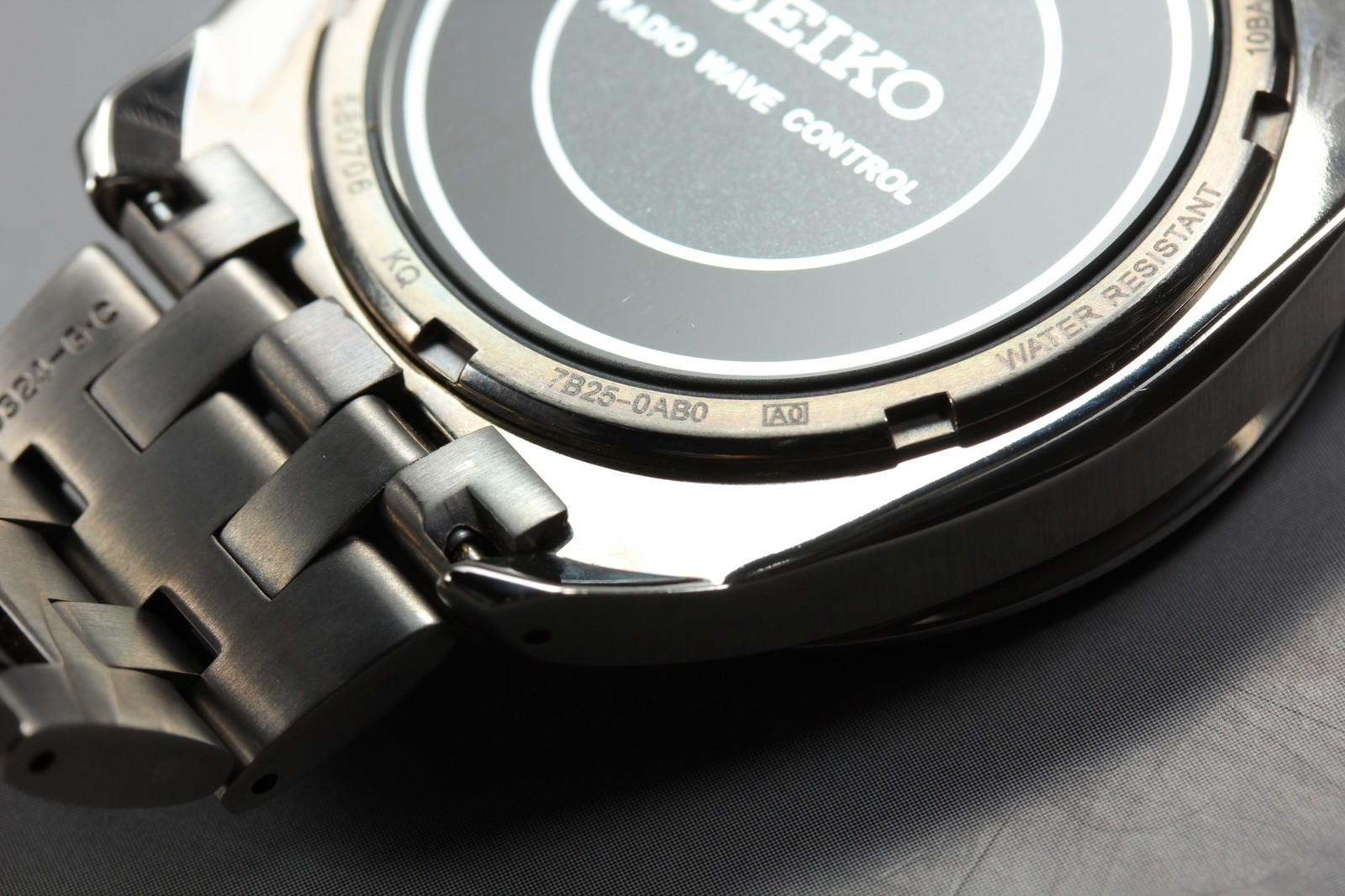 [Near MINT] Seiko 7B25-0AB0 Radio Controlled World Time Solar Men’s From JAPAN