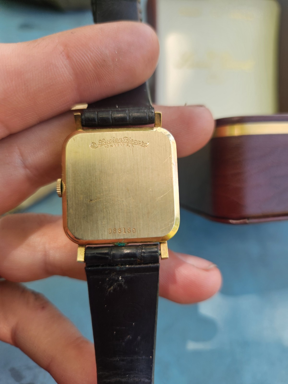 Lucien Piccard LP 48 10K G.P Vintage Watch.