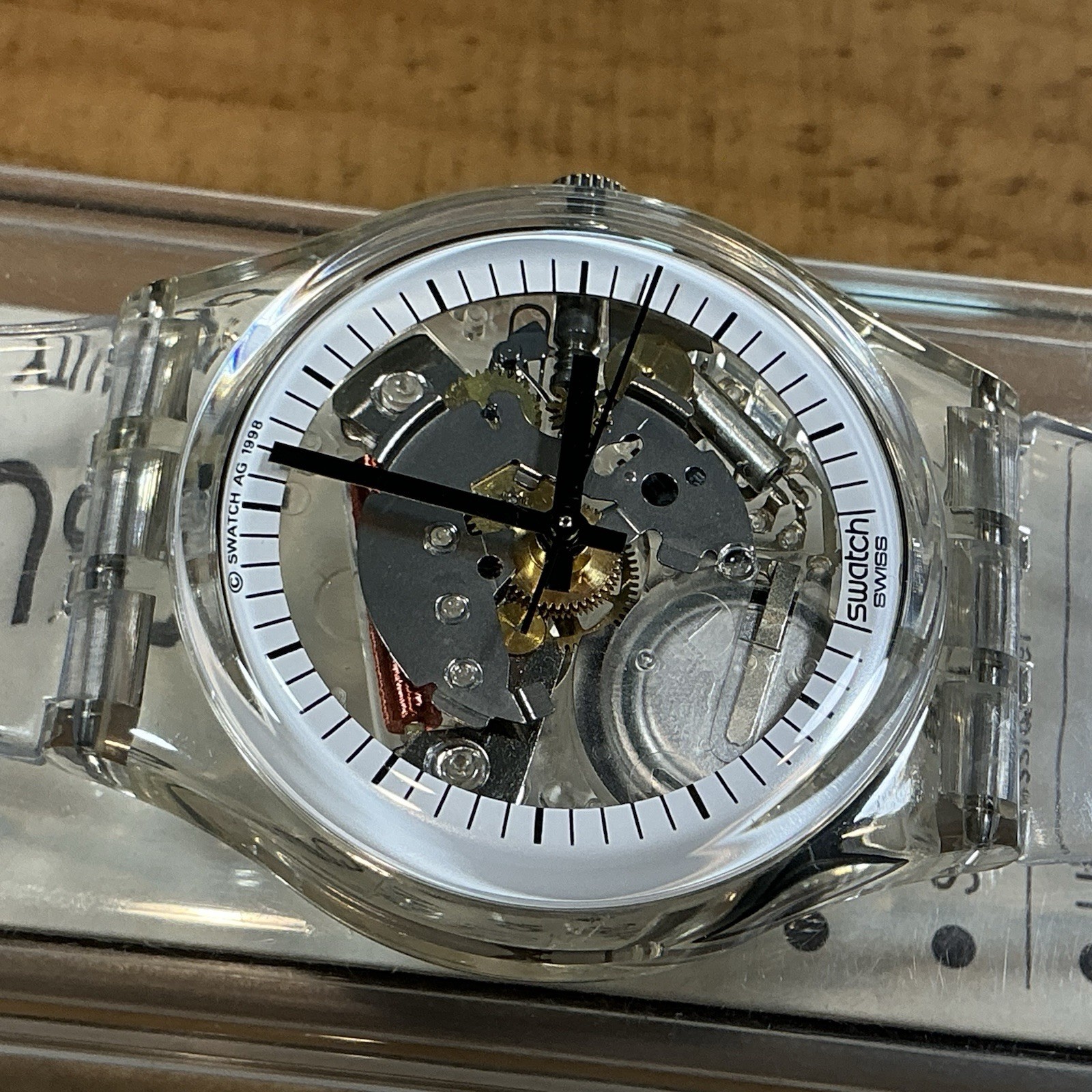 1998 JELLY FISH STYLE – SEE THRU – CLEAR [ NOS ] 34mm