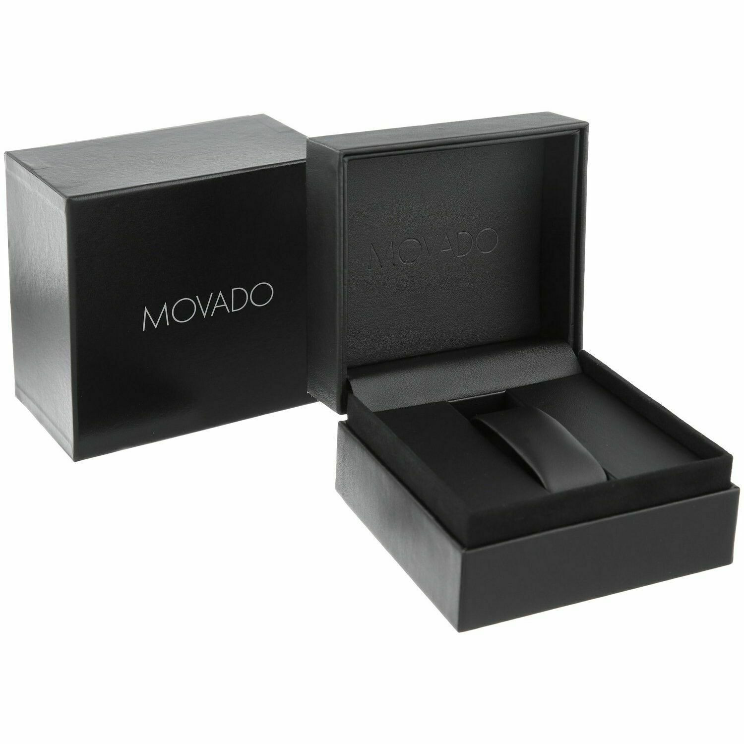 NEW MOVADO AMOROSA 18 DIAMOND TWO TONE BLACK DIAL BANGLE LATEST MODEL SRP $1395