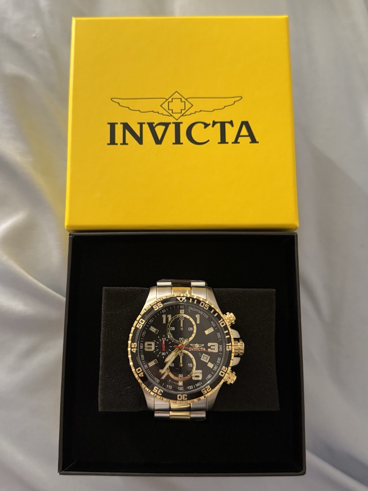 Invicta Specialty Fortitude Men’s Watch – 45mm Steel-Gold