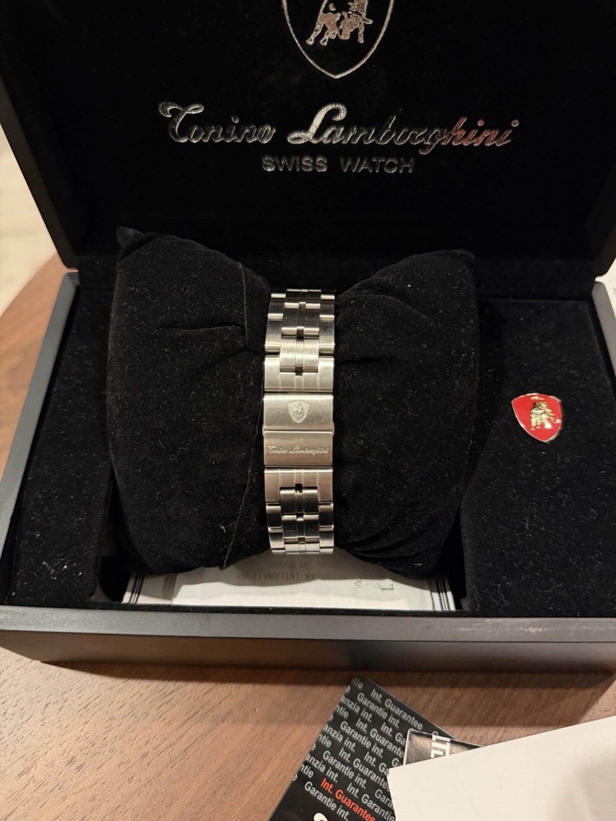 Tonino Lamborghini 1963 Automatic LE 0126/2000 Box Papers Watch