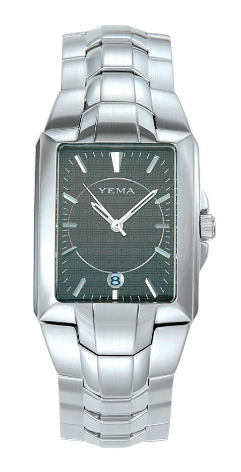 YEMA by Seiko YA 039 Mens Stainless-Steel Quartz Watch New in Box 5-ATM (50-M)