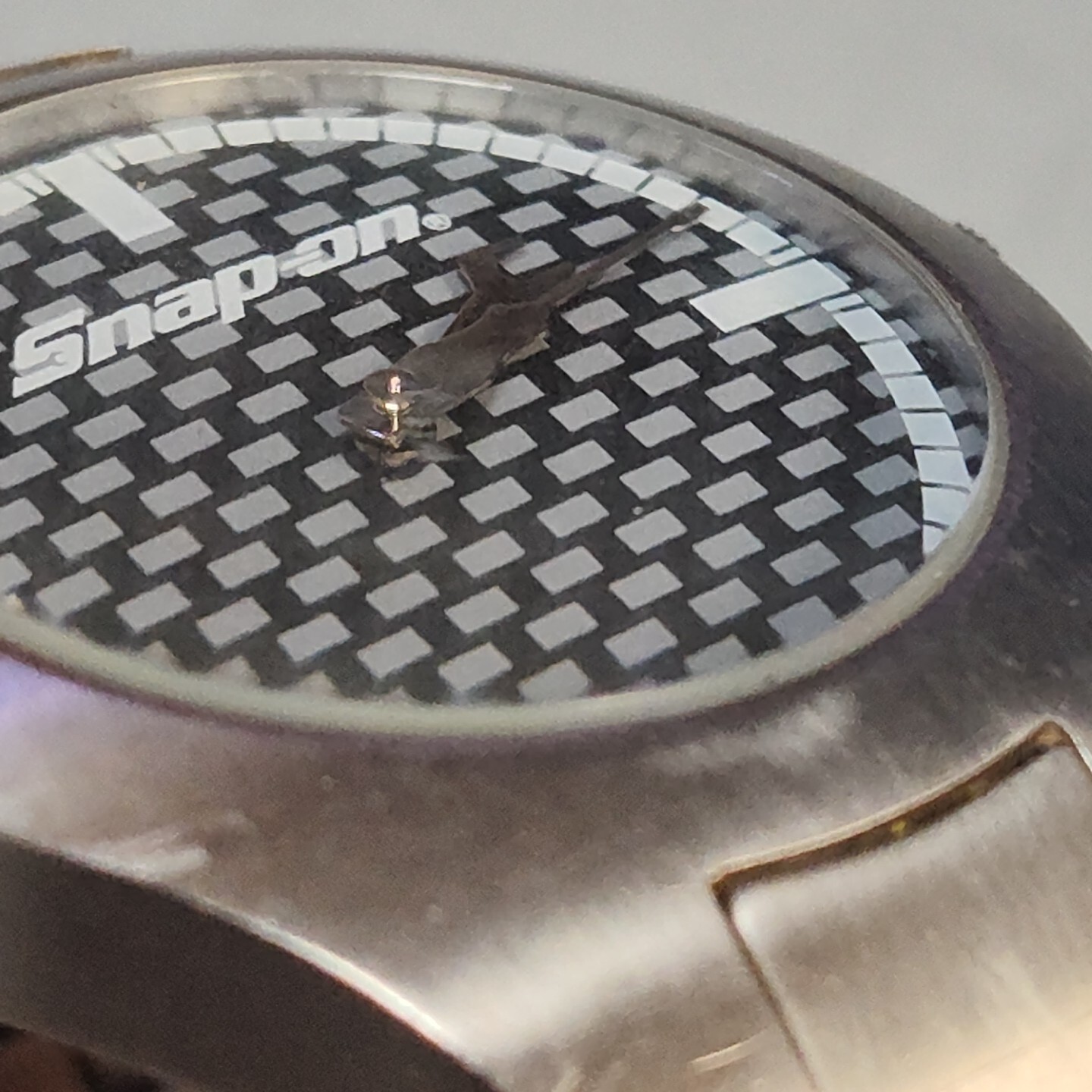 SNAP ON TOOLS Men’s Stainless Steel 2008 Special Edition Watch – Works new cell