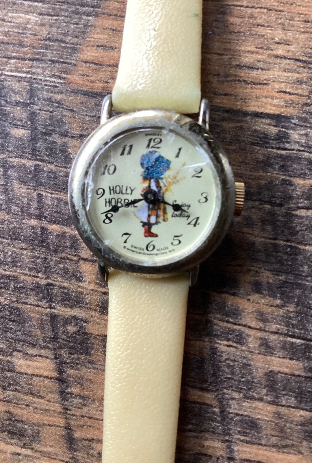 Vintage Holly Hobbie Watch Collectible By Bradley (please read description)